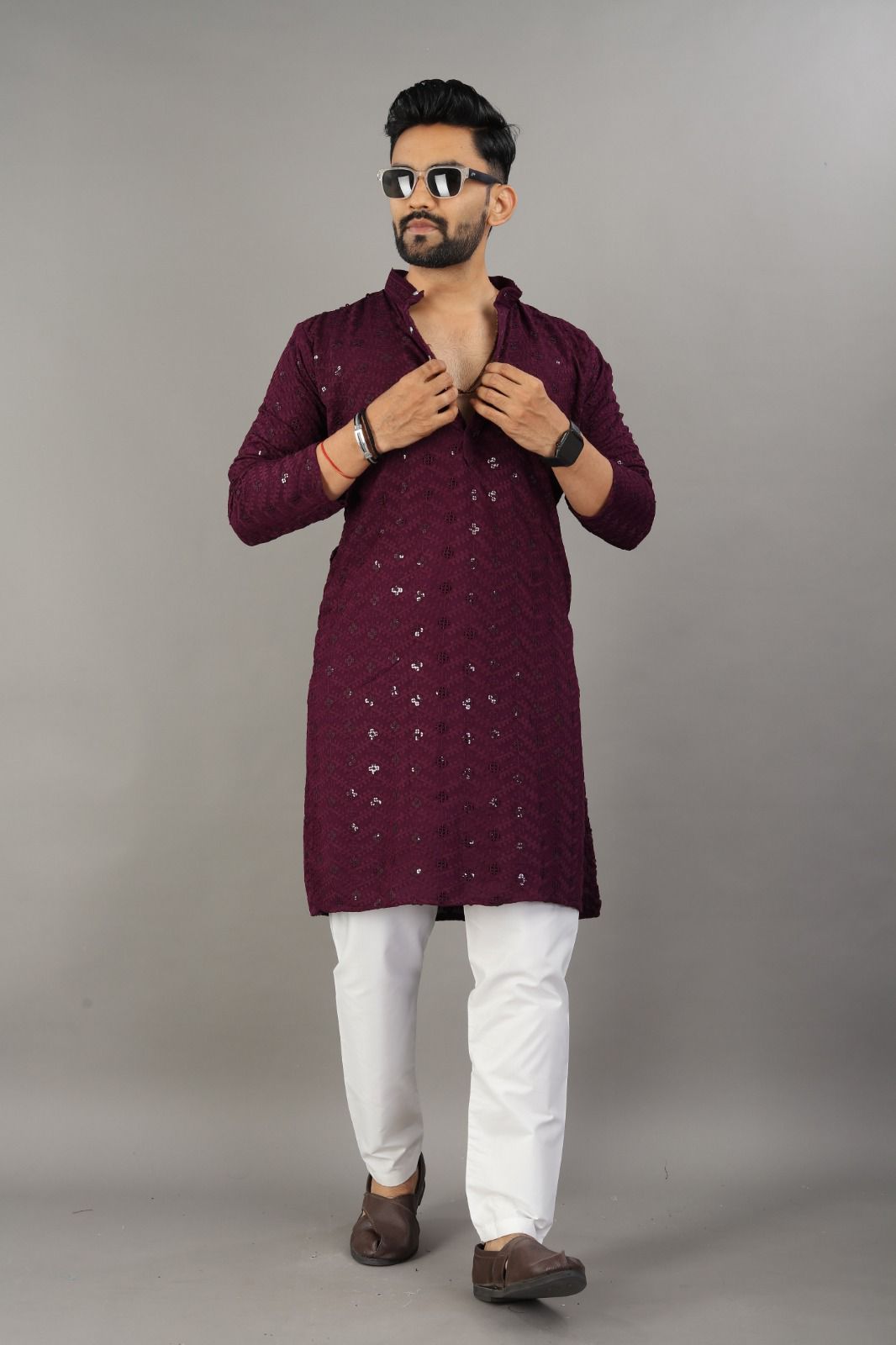 Royal Wine Kurta