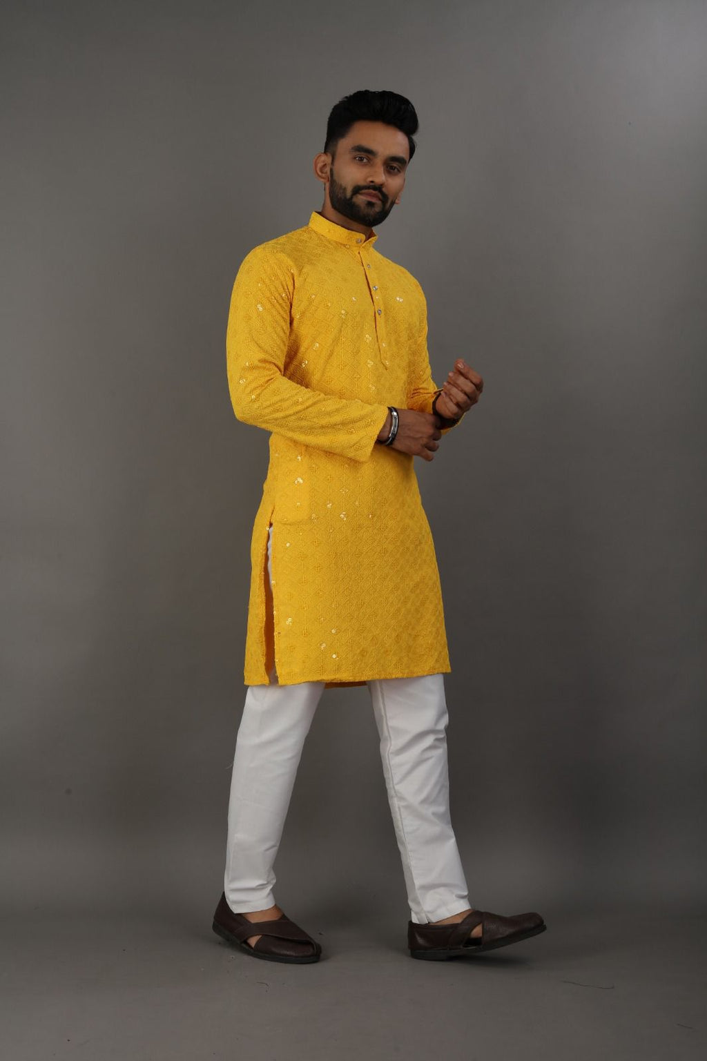 Haldi Heirloom Kurta
