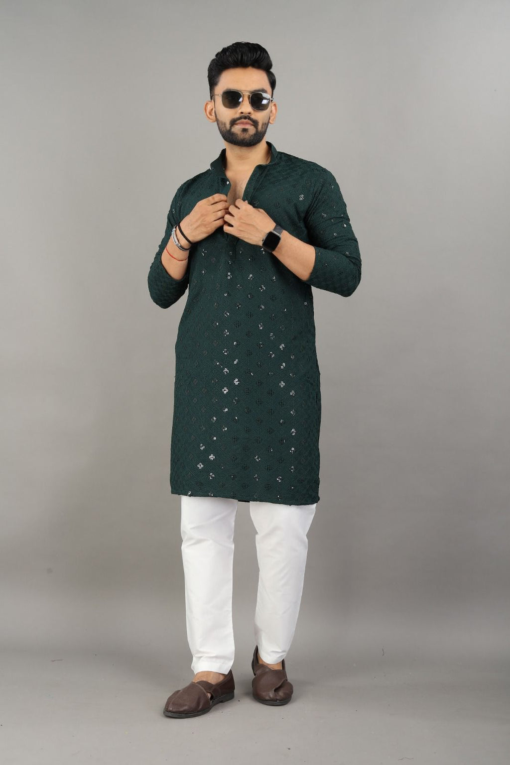 Emerald Essence Kurta