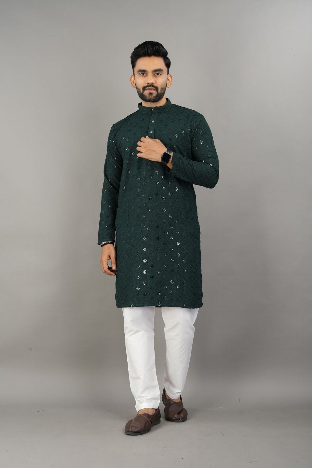 Emerald Essence Kurta