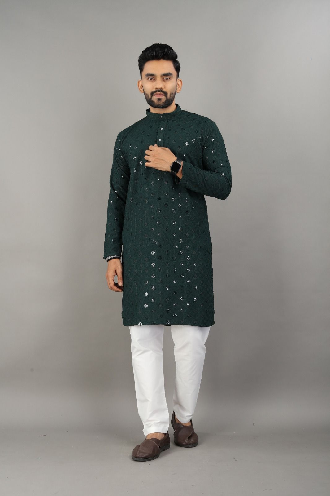 Emerald Essence Kurta
