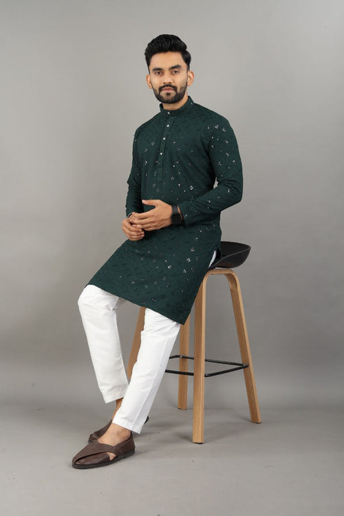 Emerald Essence Kurta