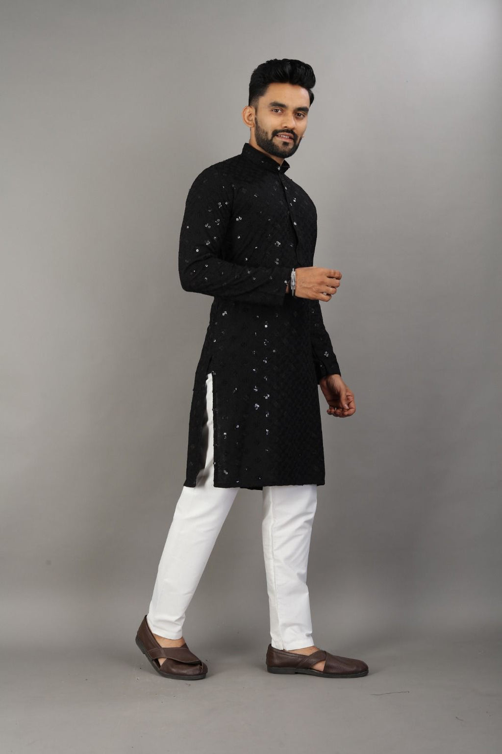 Midnight Royal Kurta
