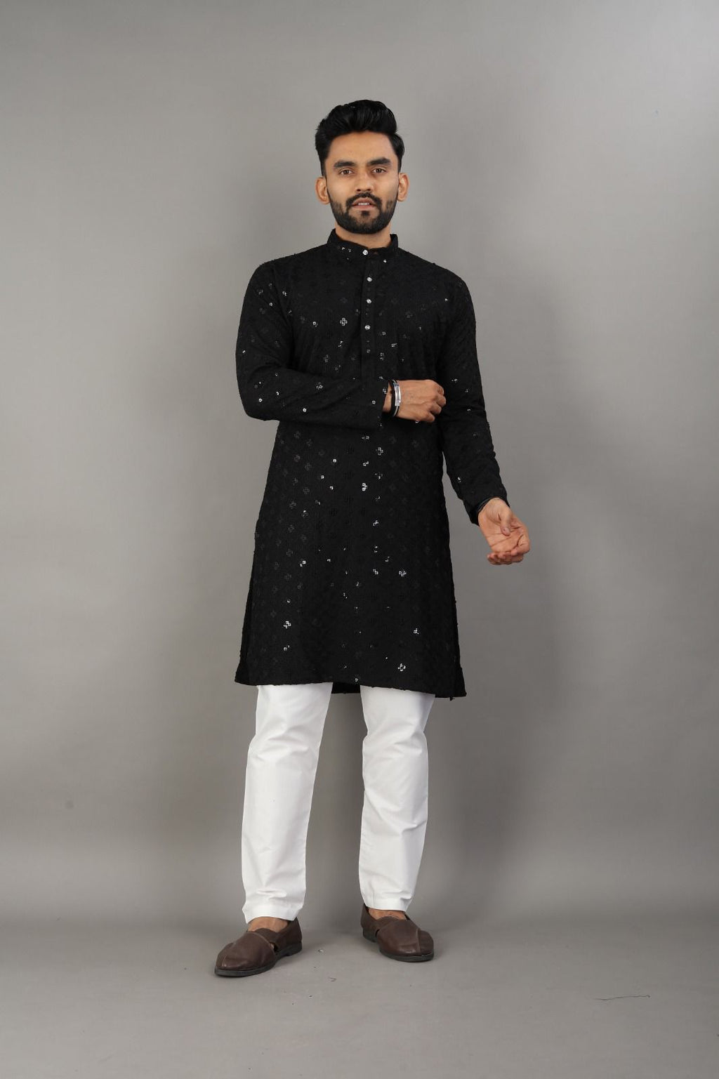 Midnight Royal Kurta