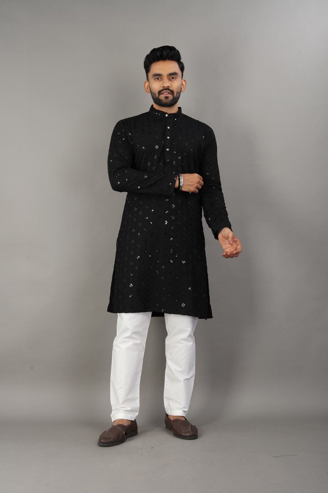 Midnight Royal Kurta