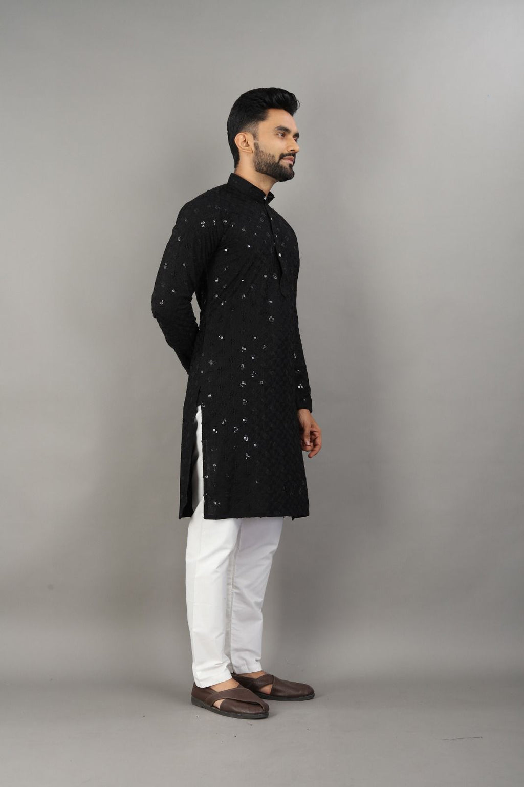 Midnight Royal Kurta