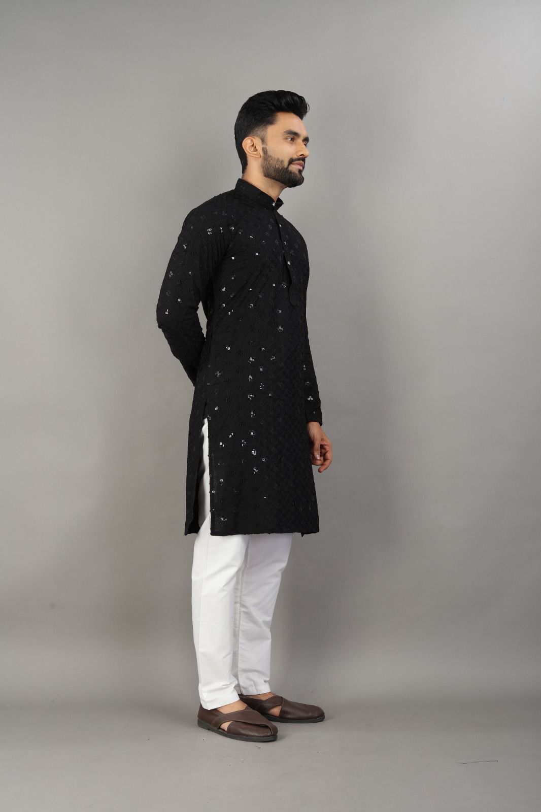 Midnight Royal Kurta