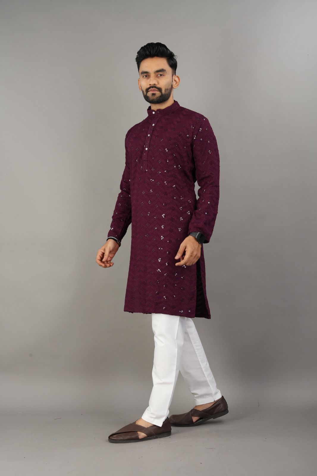 Royal Wine Kurta