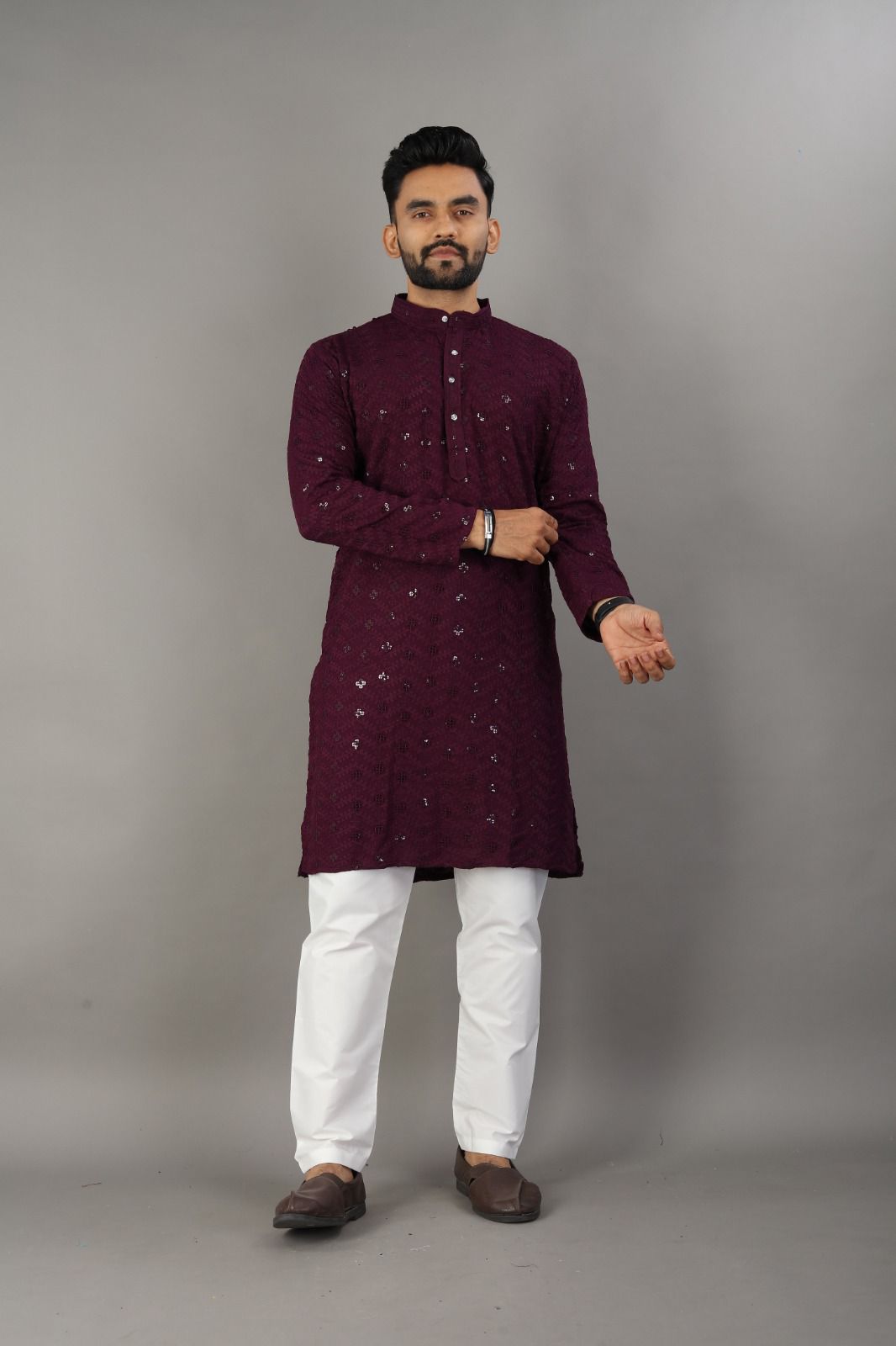 Royal Wine Kurta