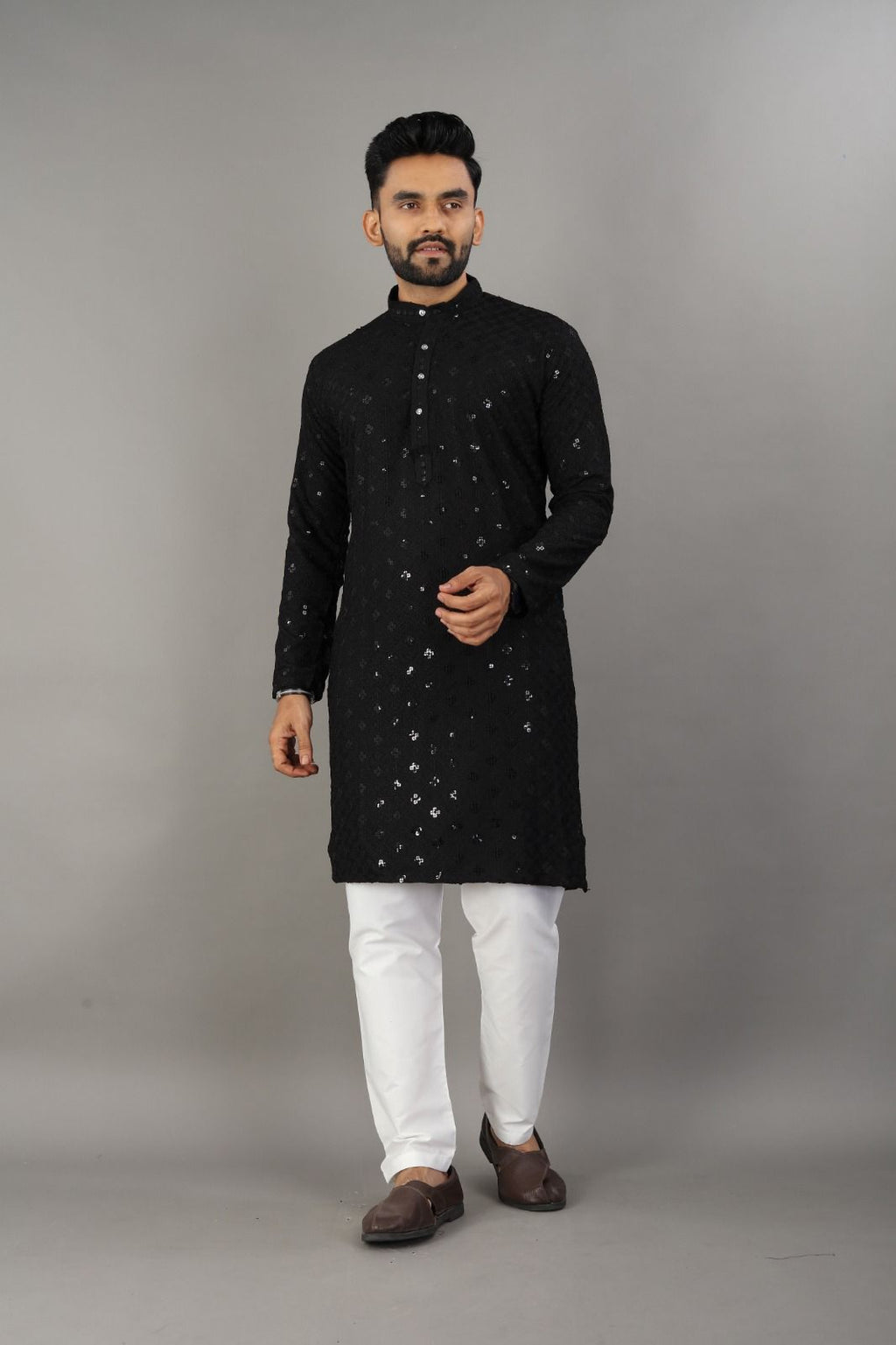 Midnight Royal Kurta