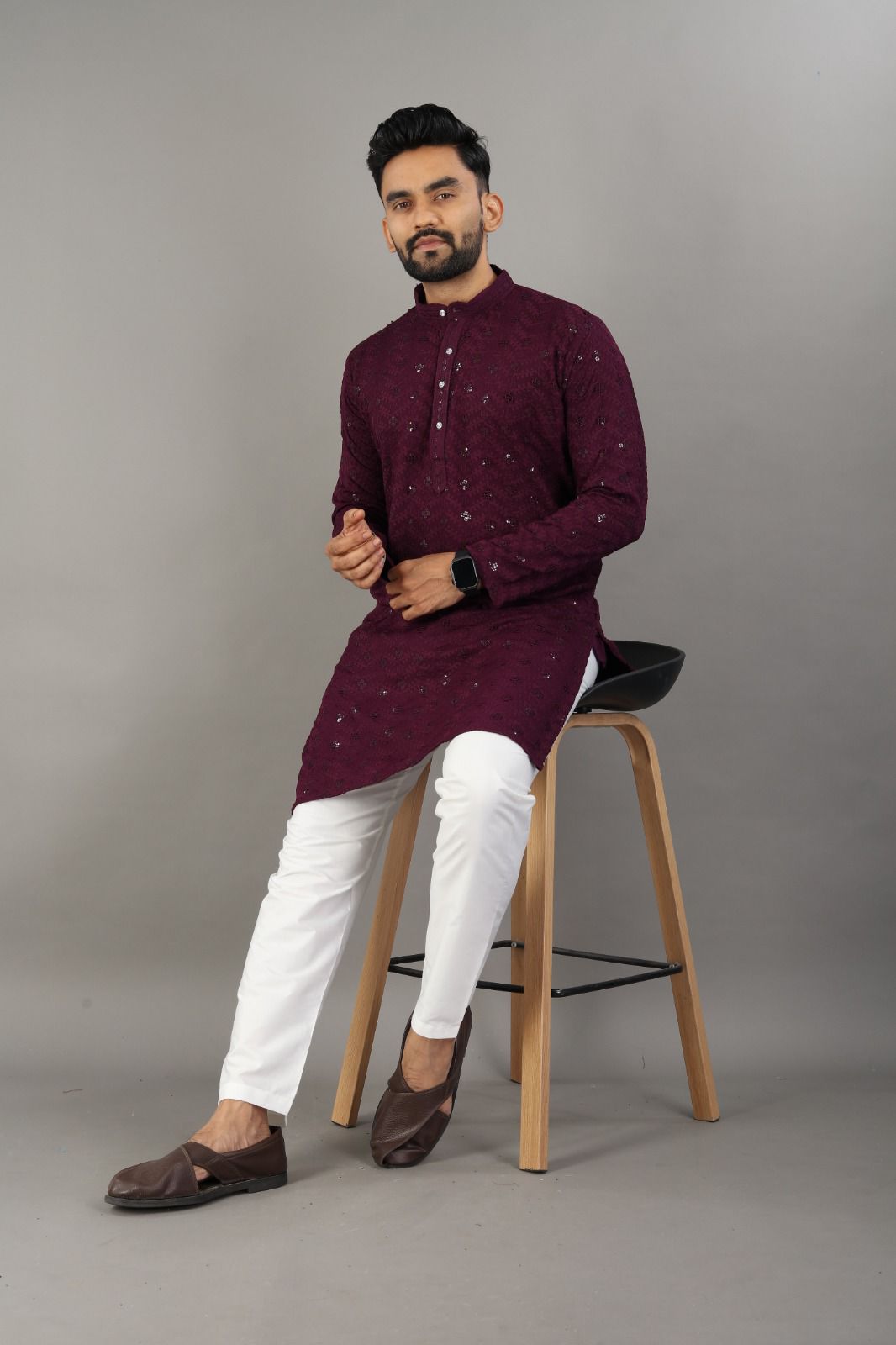 Royal Wine Kurta