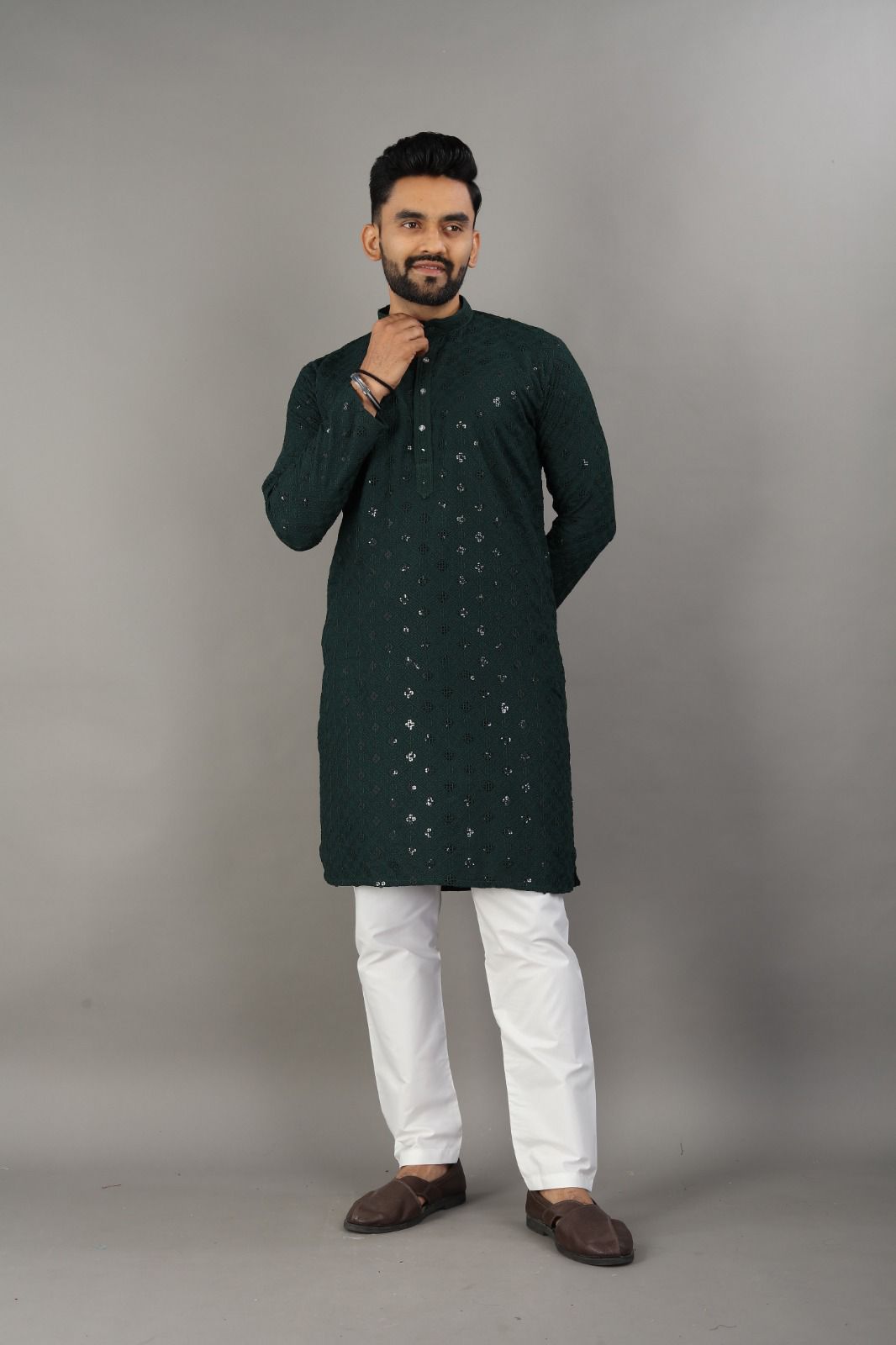 Emerald Essence Kurta