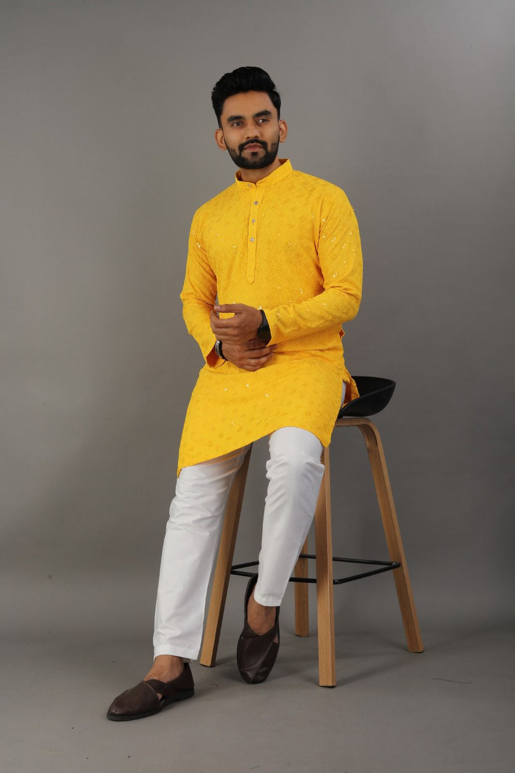 Haldi Heirloom Kurta
