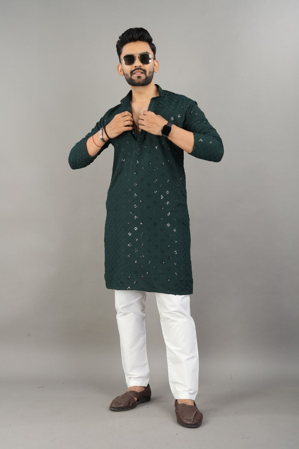 Emerald Essence Kurta
