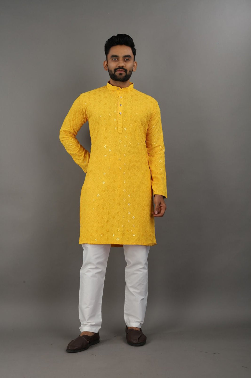 Haldi Heirloom Kurta