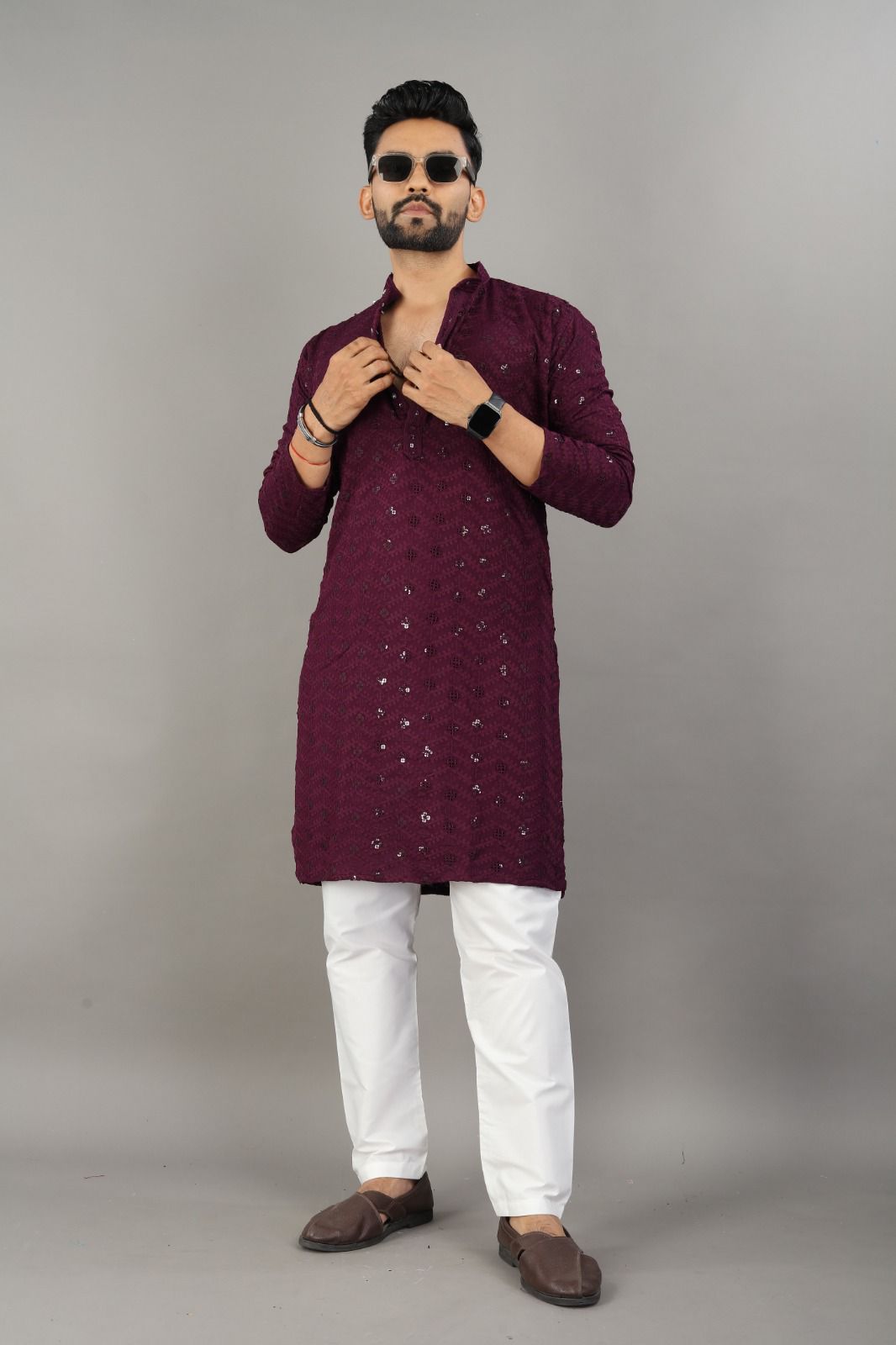 Royal Wine Kurta