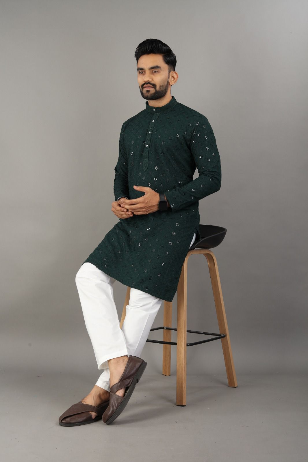 Emerald Essence Kurta